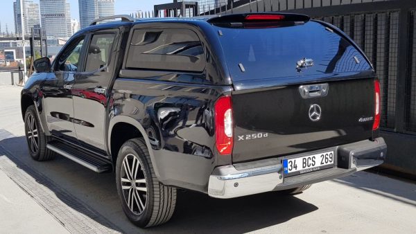 mercedes x class camlı kabin